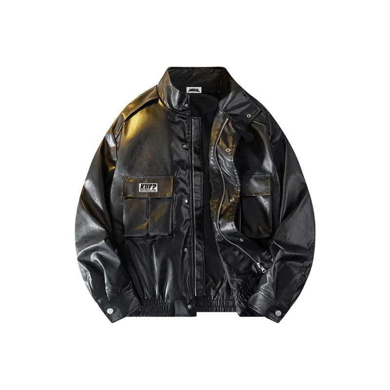 Kung Fu Panda Leather Jacket Unisex-19