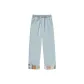 617 Lace-Up Light Blue