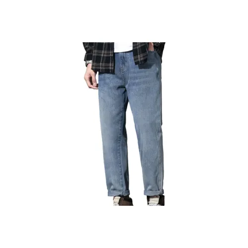 Tonlion Jeans Men Light Blue