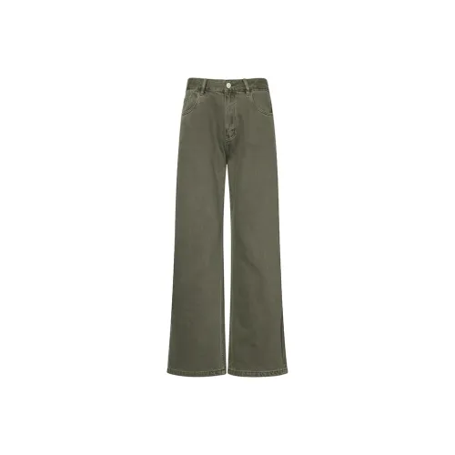 GTRG Jeans Unisex Olive Green