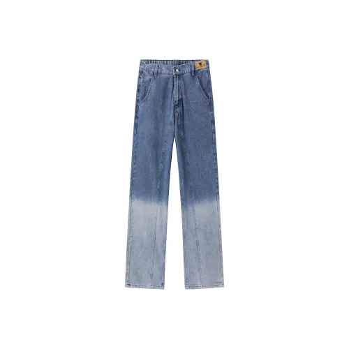 Love Monster Jeans Unisex Purple