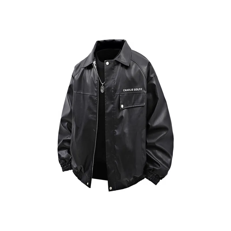 CHARLIE GOLF Jackets Coats Unisex Black-4