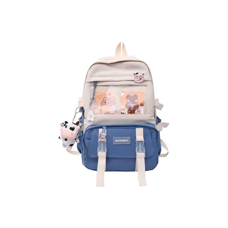 CARTELO Nylon Backpack Regular Women's Multicolor-18