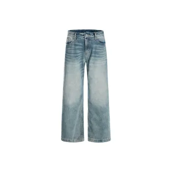 GBXM Jeans Unisex Washed Blue