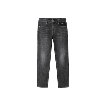 HLA Jeans Men Black Denim Gradient Dark 01