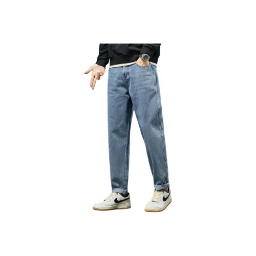 Tonlion Jeans Unisex Light Blue