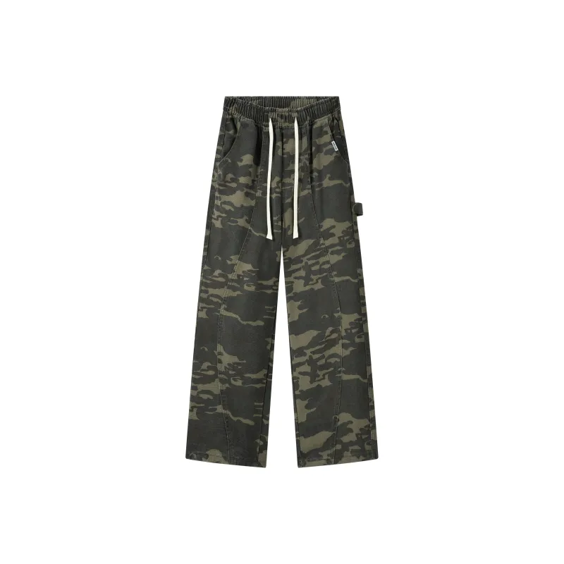SAME FLOW Jeans Unisex Camouflage-0
