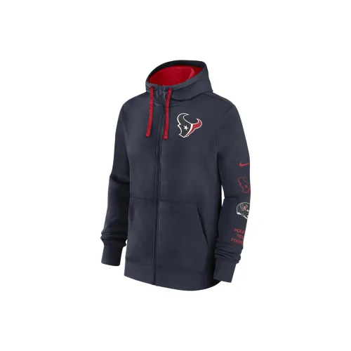 nike rankings Red Texans Club Men's nike rankings Nfl Full Zip Hoodie