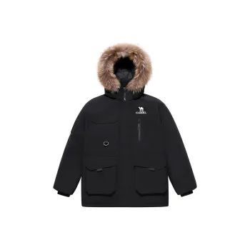 CAMEL Warm Fleece Series Down Jacket Unisex