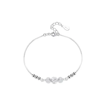 HAOYINFANG 990 Silver Bracelets Women's