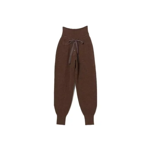 Beams BOY Knitted Sports Pants Men's Red