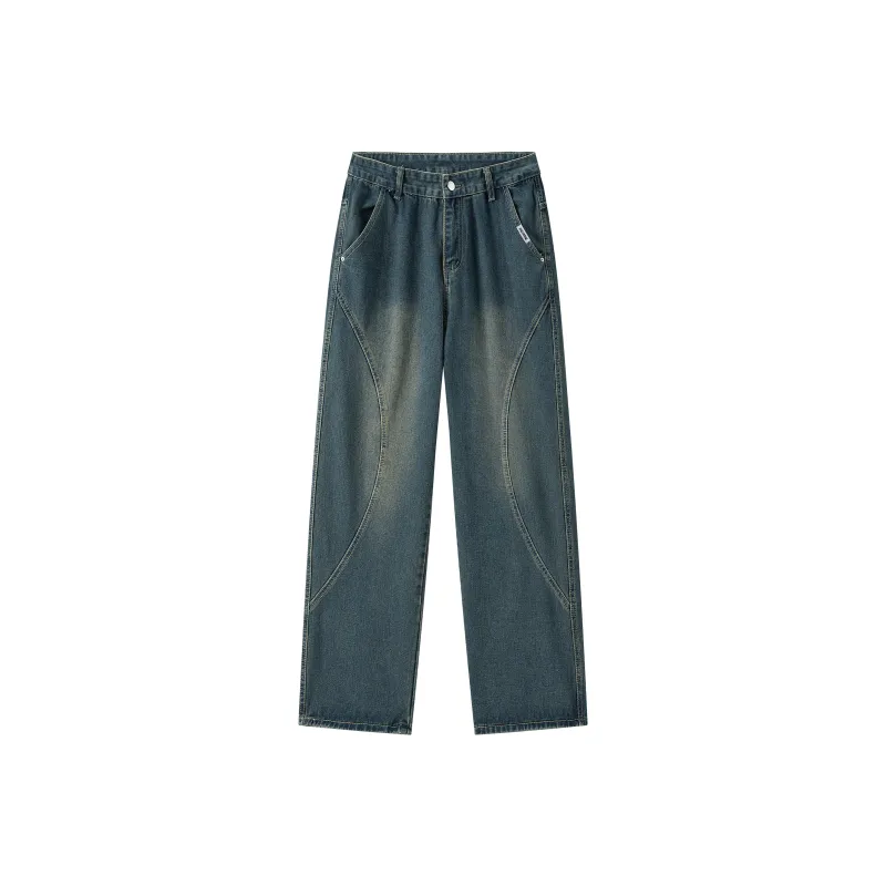FAKE VINTAGE Jeans Unisex Blue-0