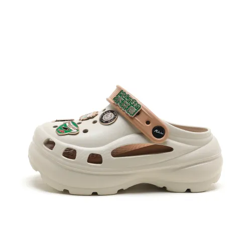 Mulinsen Clogs Women's Khaki Brown