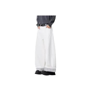 FORCEPULR Jeans Unisex White
