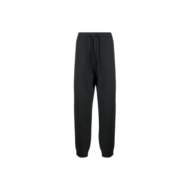 THEORY Knitted Sweatpants Men Black-0