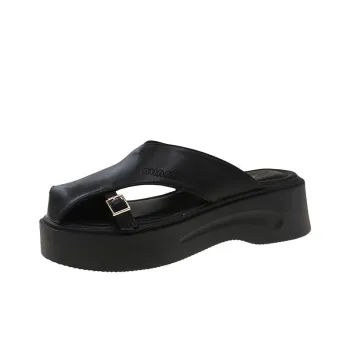Puppytown Slip Resistant Abrasion Resistant Slide Slippers Women's
