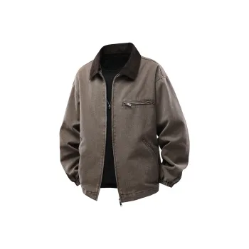 GROW DATE Jackets Coats Unisex Brown