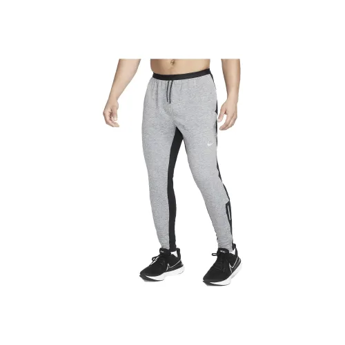 Nike Therma-FIT Run Division Phenom Elite Knitted Sports Pants Men's Gray