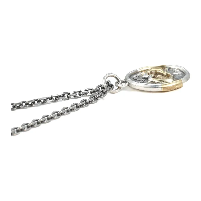 Ruibeila 925 Sterling Silver Necklaces Unisex-4