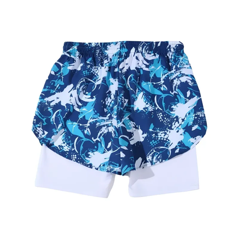 XTEP Beach Shorts Men Indigo-1