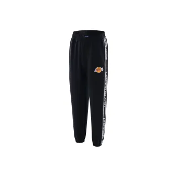 NBA Knitted Sweatpants Pants Unisex Midnight Black