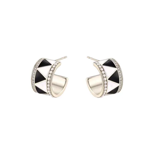 BLINK DAY Zircon Stud Earrings Unisex