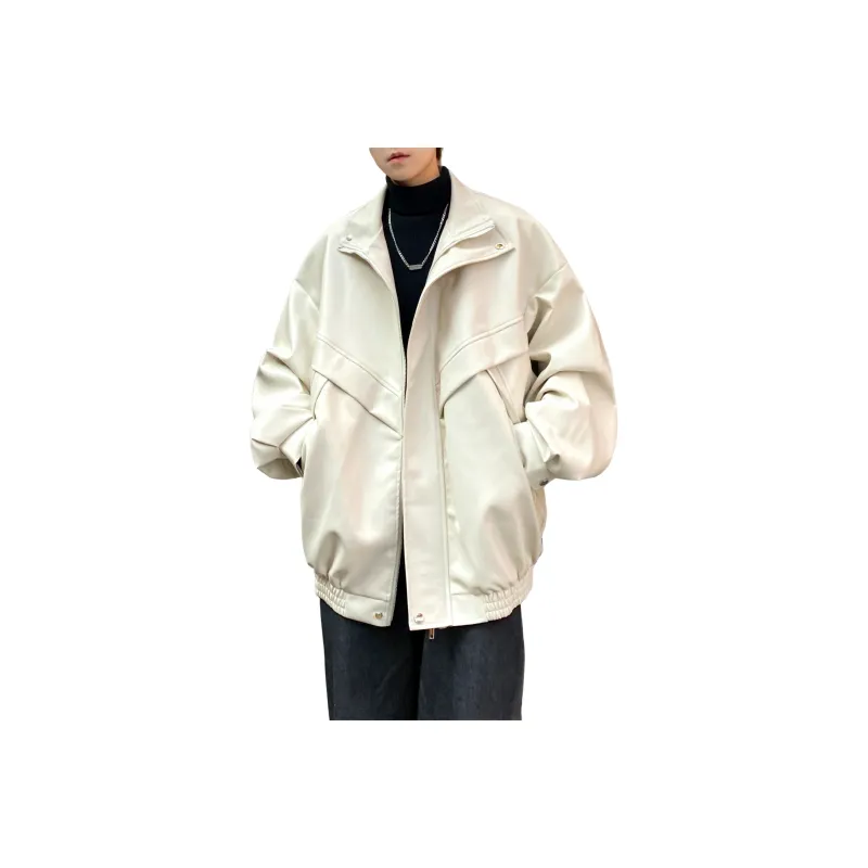 H.V.G.A Jackets Coats Unisex Ecru-0