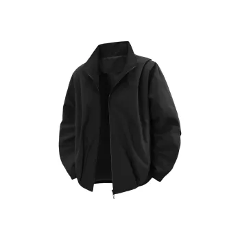 Small Columns Under The Sea Jackets Coats Unisex Black