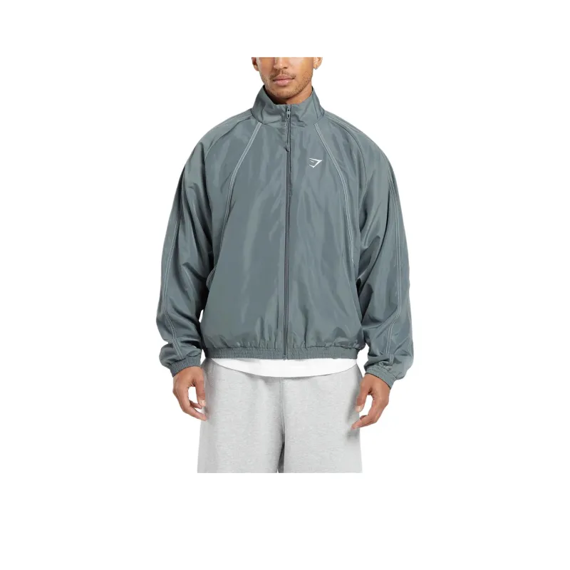 GYMSHARK Top Jacket Unisex Cyan Product-0