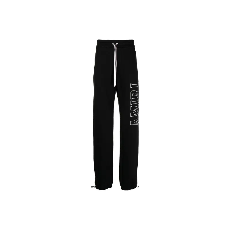 AMIRI Knitted Sweatpants Men Black-0