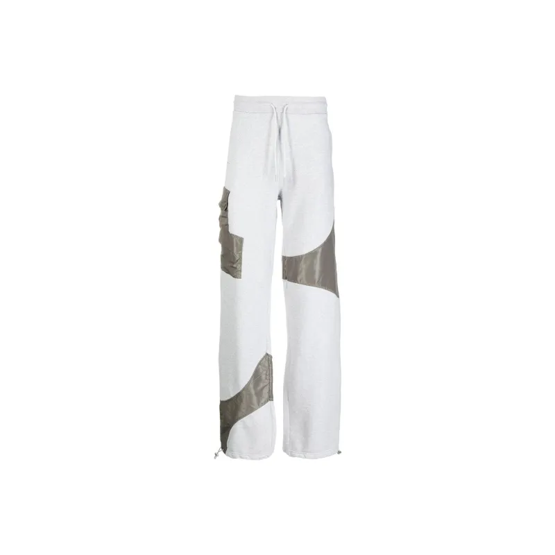 HELIOT EMIL Organic-cotton Patchwork Track-pants-0