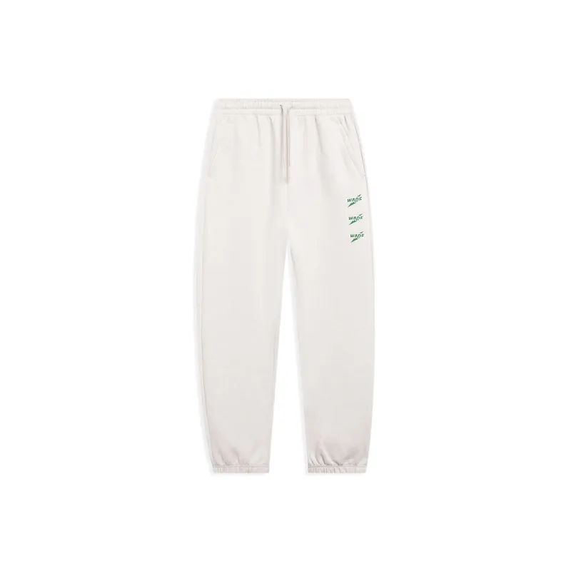 LiNing Knitted Sports Pants Men's Heather Gray Tile Gray-0