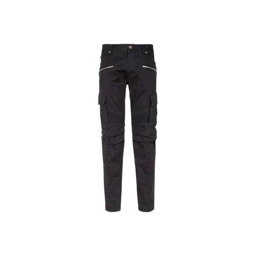 BALMAIN Cargo Biker Jeans
