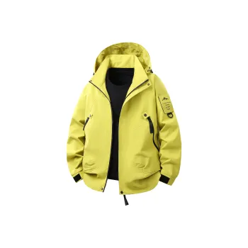D&W Jackets Coats Unisex Neon Green