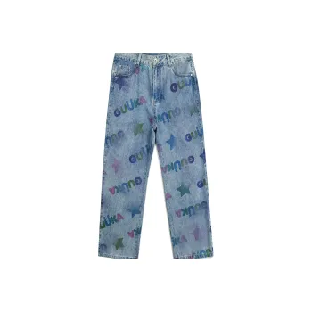 Guuka Jeans Men Light Blue