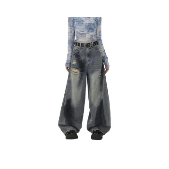 TESTUNG Jeans Unisex Blue