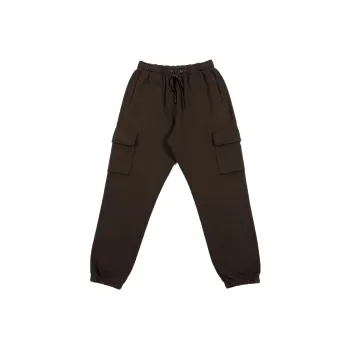 Patta Knitted Sweatpants Men Brown