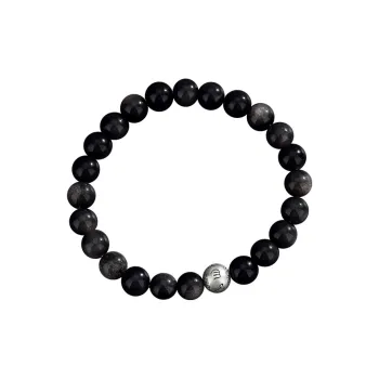 Atsuyama Obsidian Bracelets Unisex