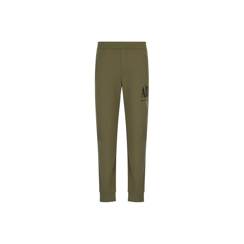ARMANI EXCHANGEAE FW22 Casual Pants Men's Gray Green-0