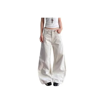 Weles Jeans Unisex White