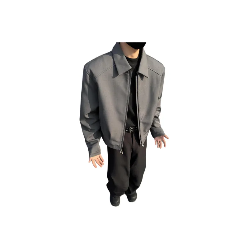 FA2LO Jackets Coats Unisex Gray-0