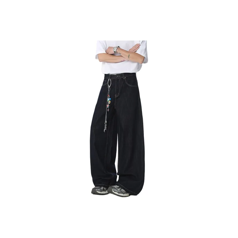 PANDA ADEVIL Jeans Unisex Dark Blue-0