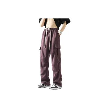 ELNHEN Cargo Pants Unisex Purple