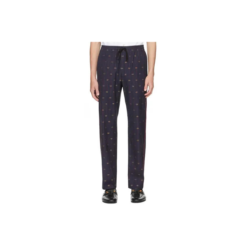GUCCI Casual Pants Men Marine Blue-0