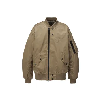 Onitsuka Tiger BOMBER Jackets & Coats Unisex Light Brown