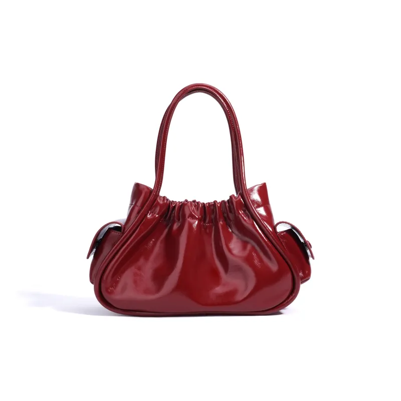 COURONNE Cow Leather Handbag Women's Multicolor-17