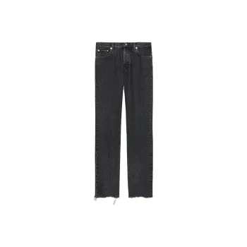 GUCCI Raw Cut Hem Mid Rise Jeans
