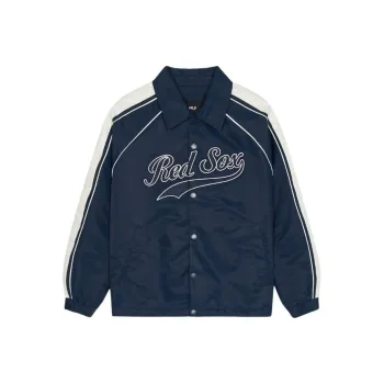 MLB Varsity Boston Red Sox Jackets & Coats Unisex Navy Blue