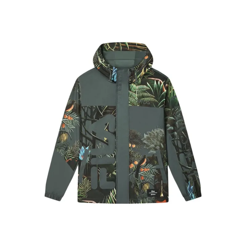 FILA x LUSUO Jackets Coats Men Green-0