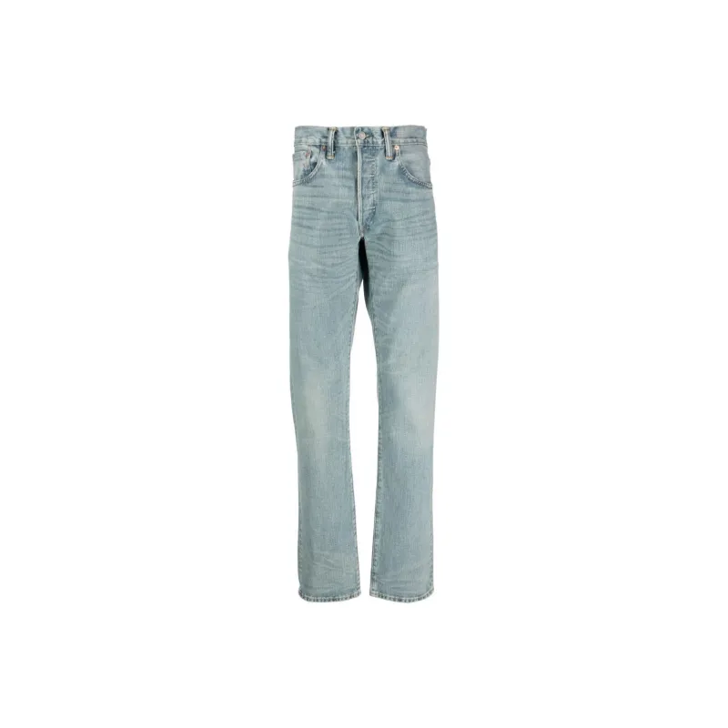 Ralph Lauren Rrl Logo patch Straight Jeans-0